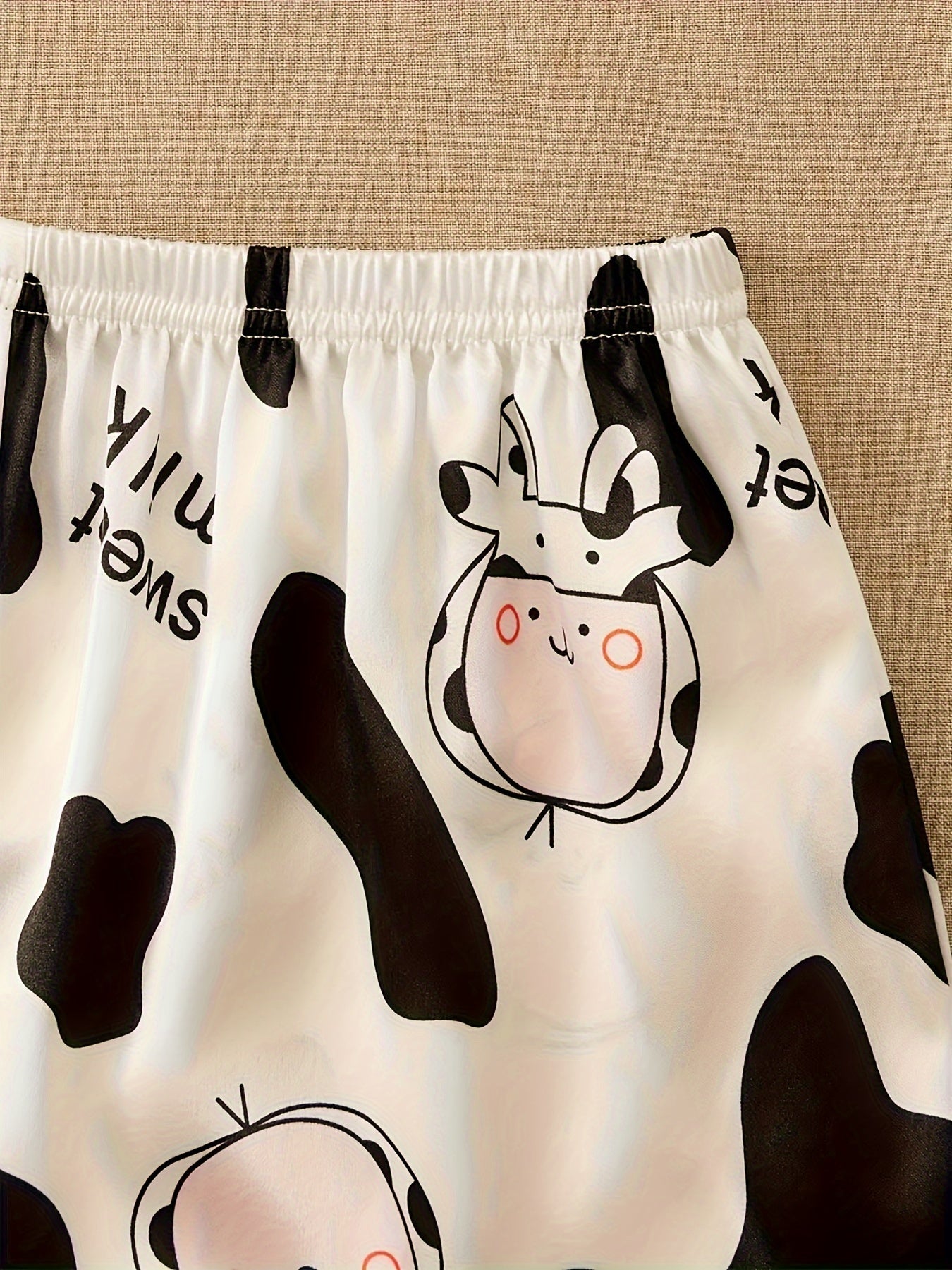 Cow & Mouse Print 3Pcs PJ Set ( Combo of 2)