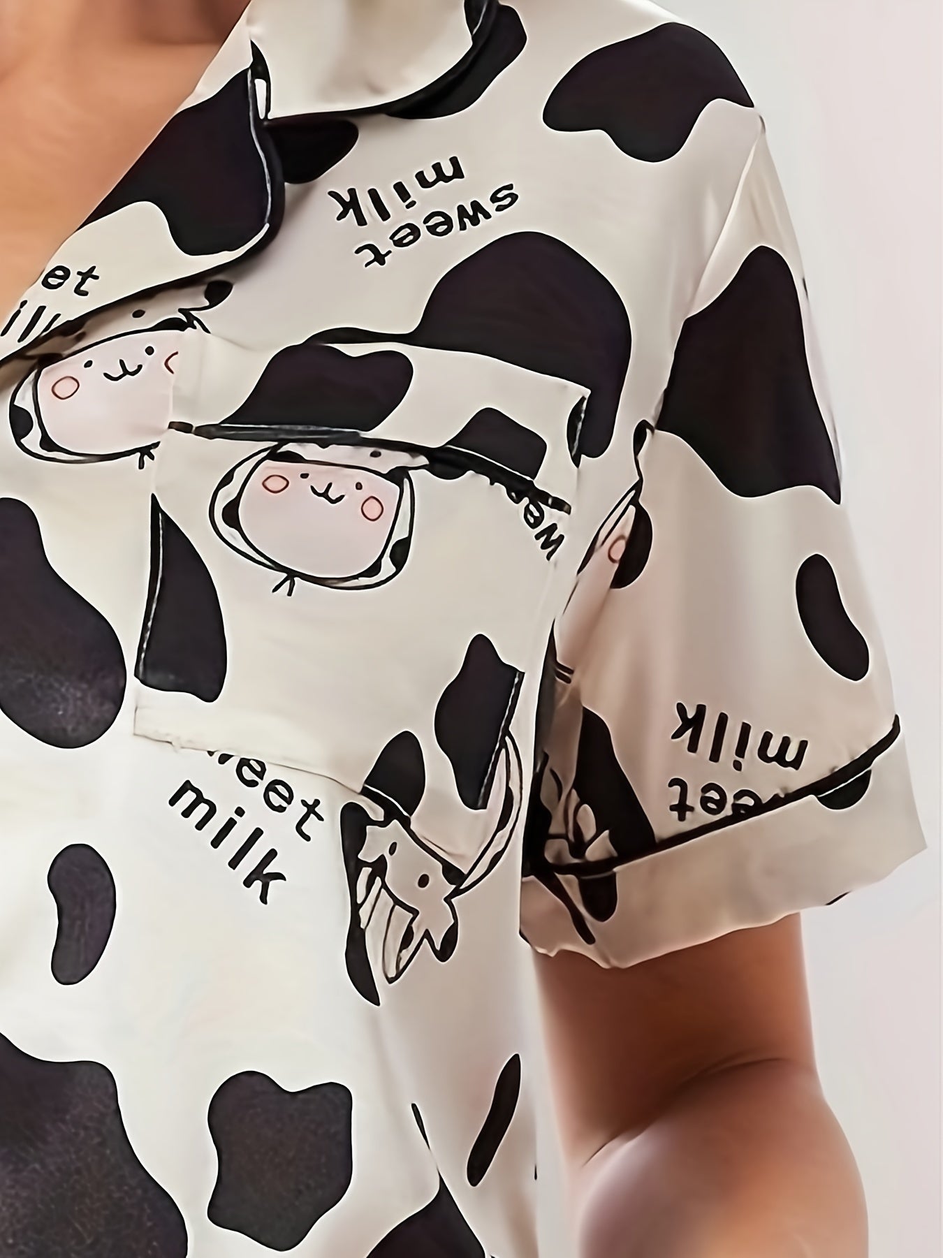 Cow & Mouse Print 3Pcs PJ Set ( Combo of 2)